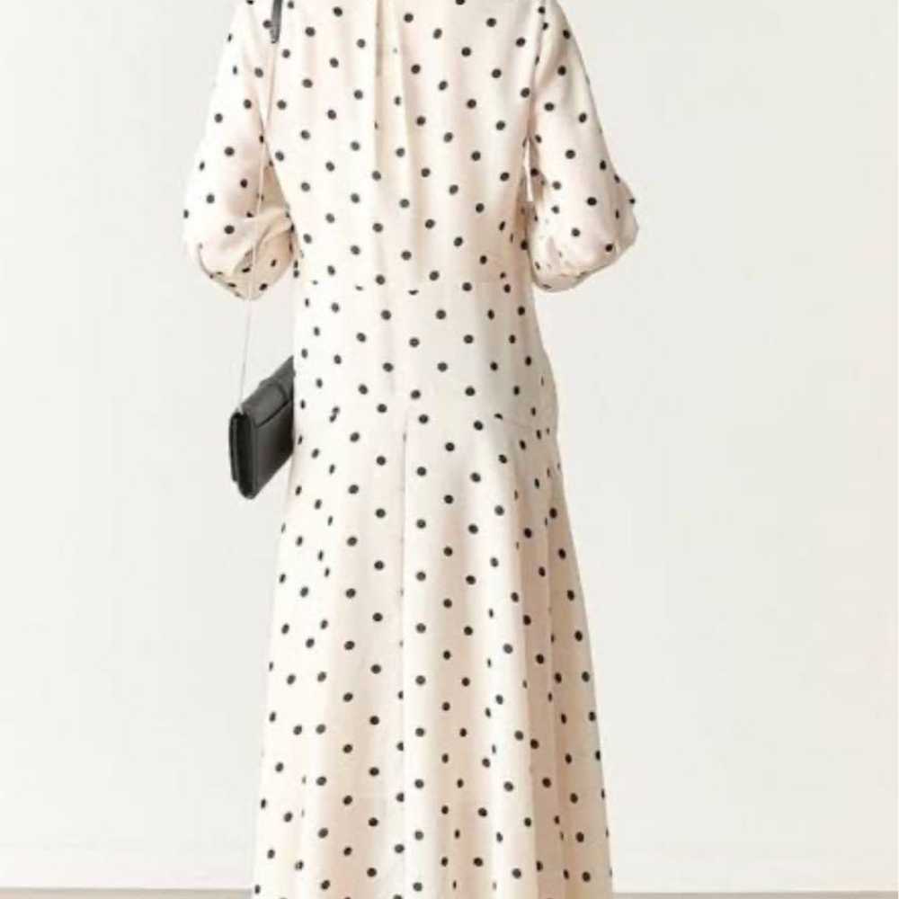 SNIDEL Fish Tail Shirt Print Dress - Dots - image 3