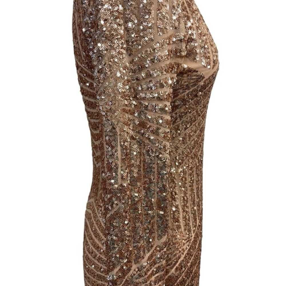 Women's Gianni Bini Dress Medium Rose Gold - image 5