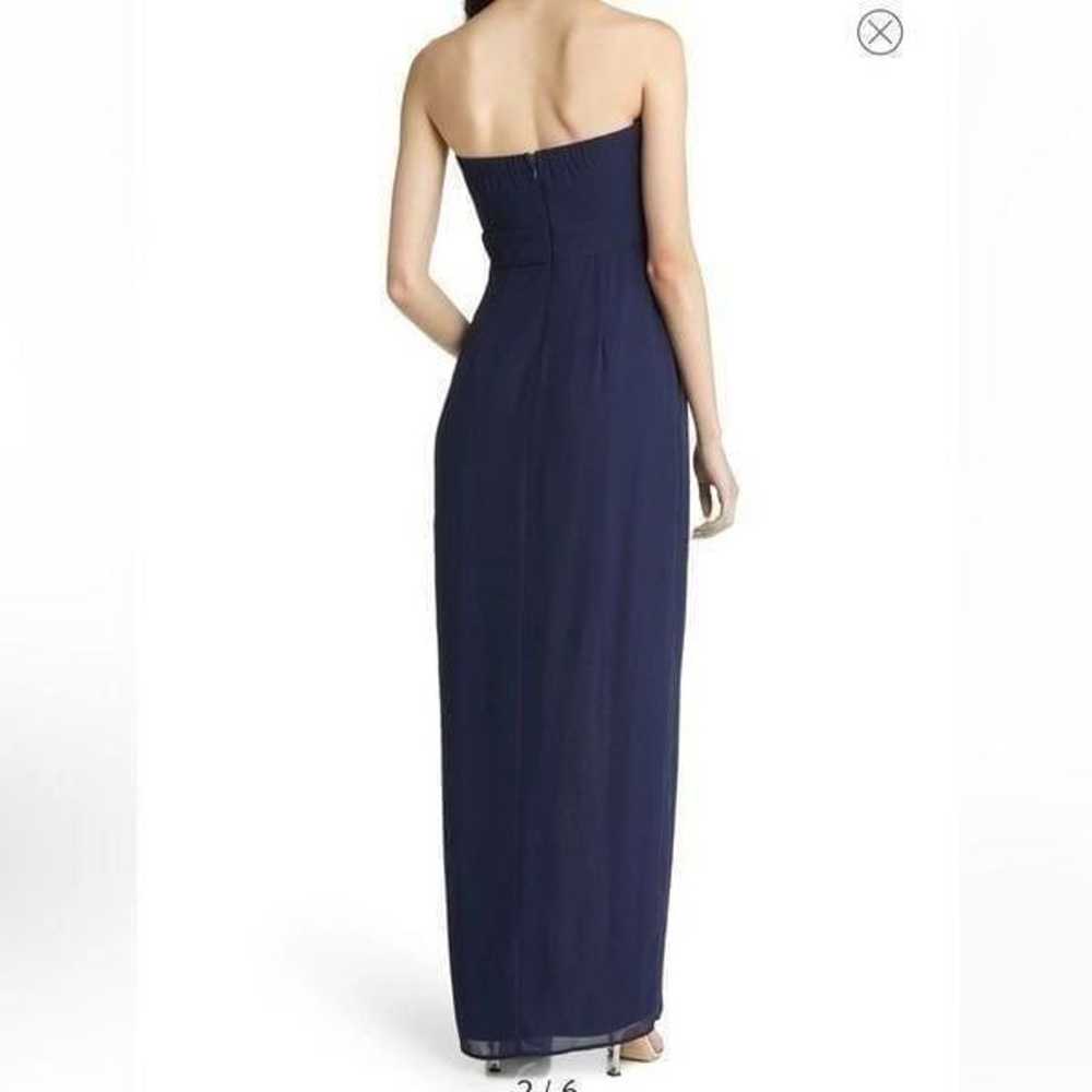 Lulus Easy Elegance Navy Blue Pleated Strapless M… - image 2