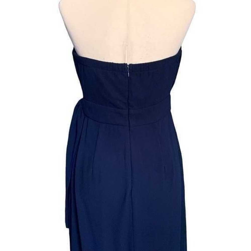 Lulus Easy Elegance Navy Blue Pleated Strapless M… - image 5