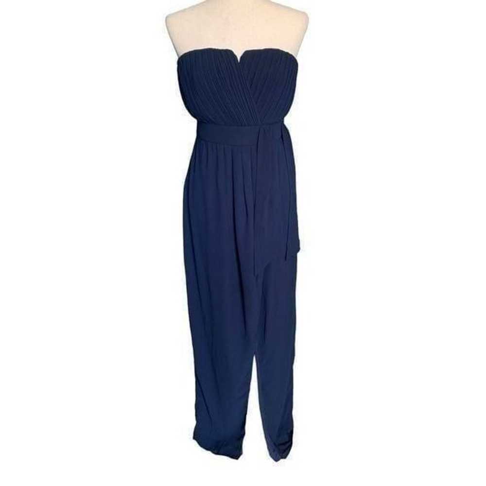 Lulus Easy Elegance Navy Blue Pleated Strapless M… - image 6