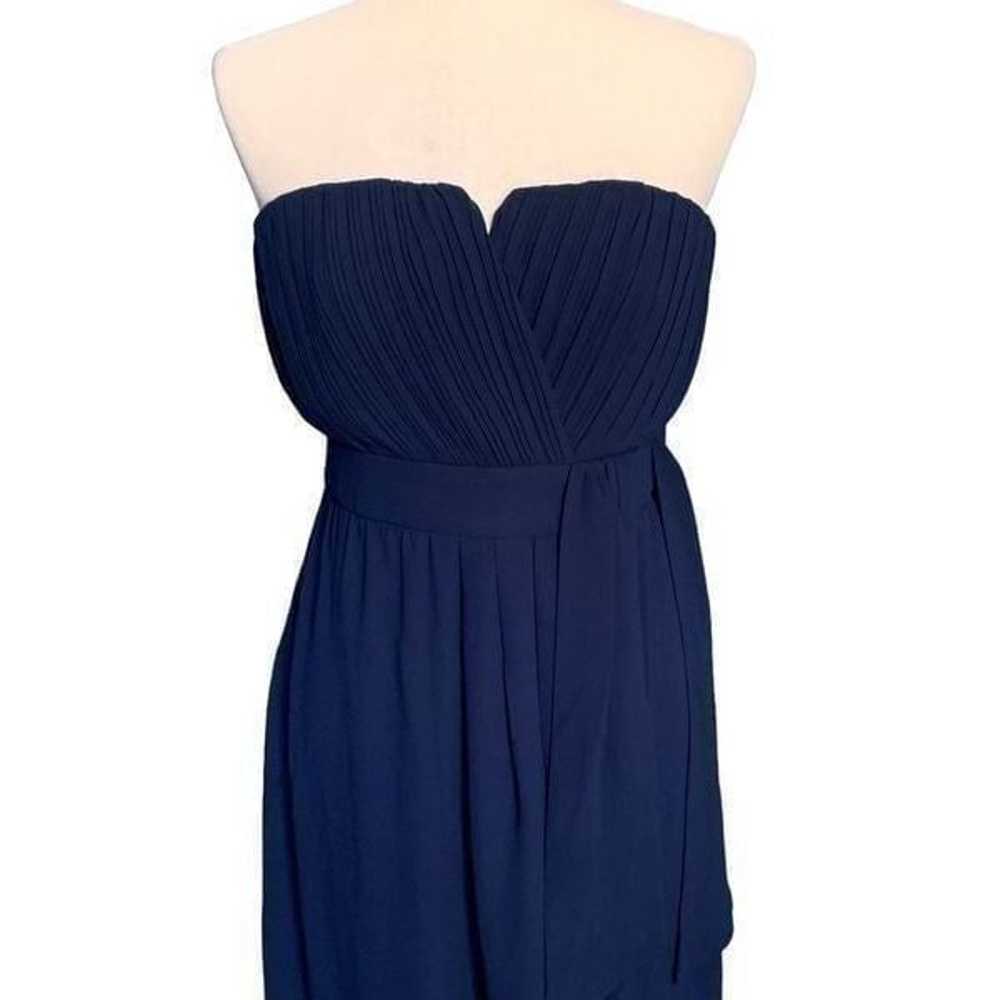 Lulus Easy Elegance Navy Blue Pleated Strapless M… - image 7