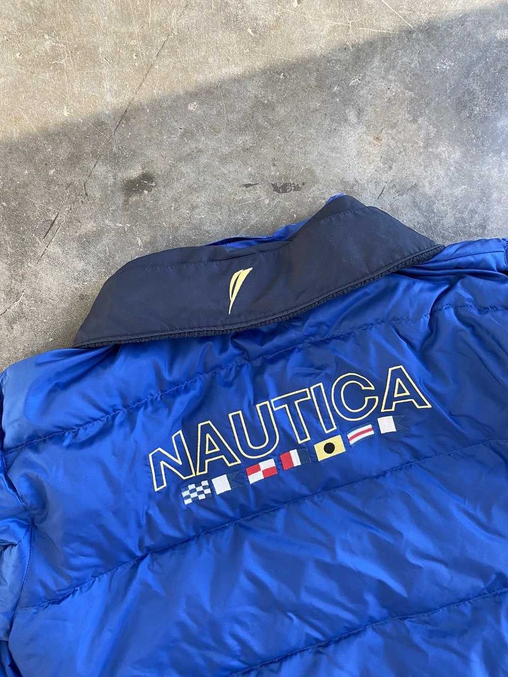 Nautica × Vintage Vintage Nautica Heavy Puffer Ja… - image 2