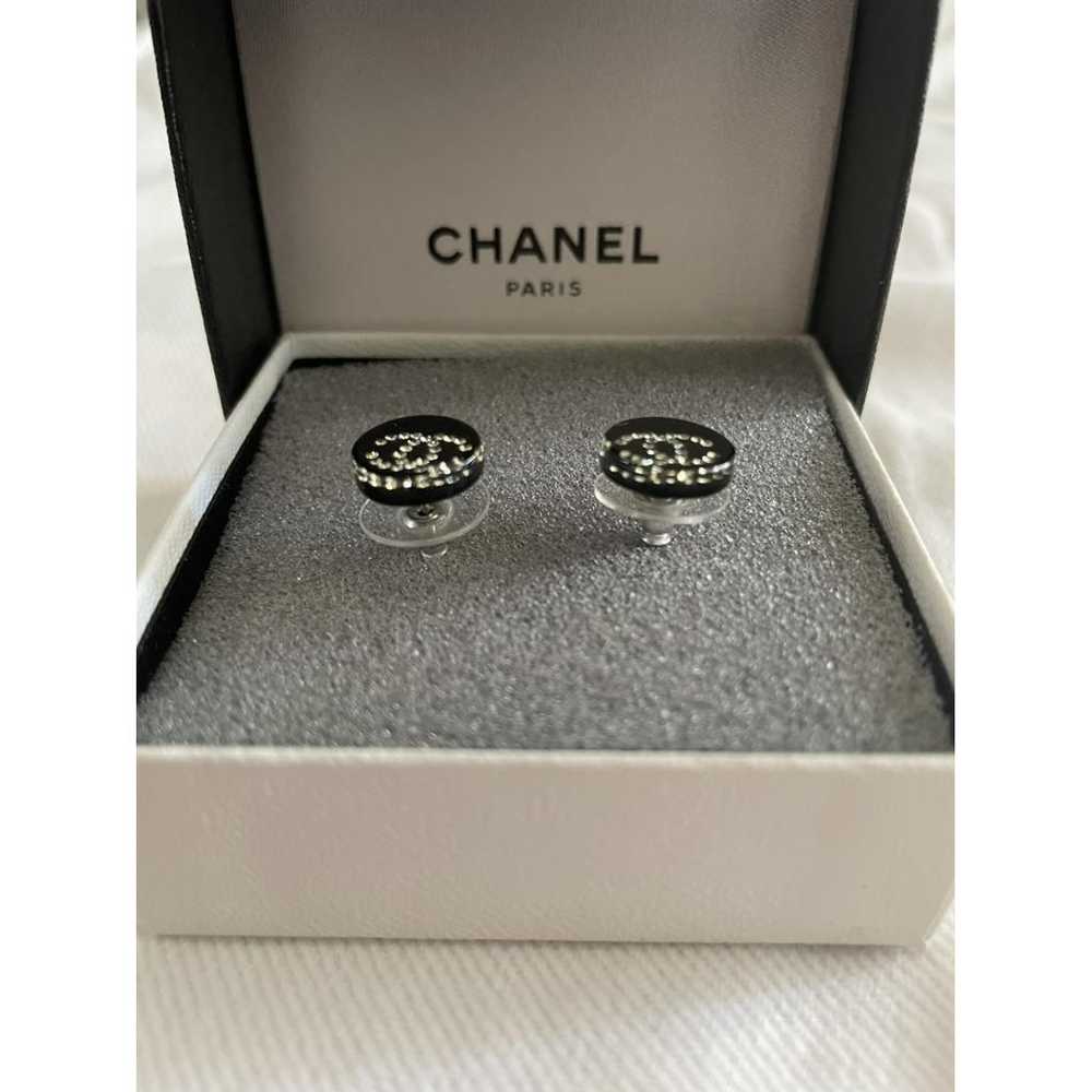 Chanel Cc crystal earrings - image 4