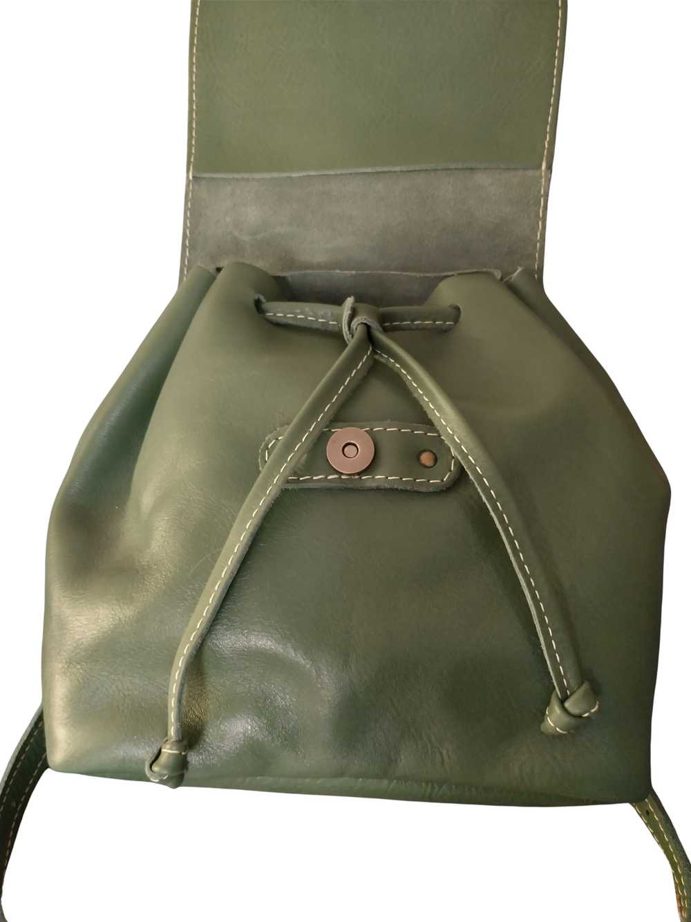 Portland Leather Bucket Backpack - image 3