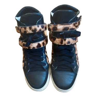 Maje Leather trainers - image 1