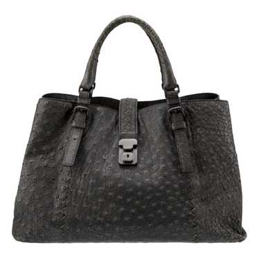 Bottega Veneta Roma ostrich handbag