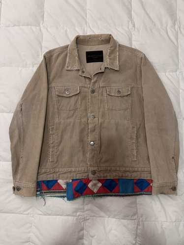 Undercover SS03 Distressed Scab Corduroy Jacket