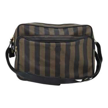 Fendi FENDI Pecan Canvas Shoulder Bag Coated Canv… - image 1