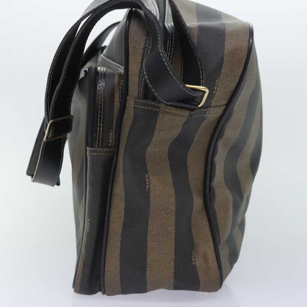 Fendi FENDI Pecan Canvas Shoulder Bag Coated Canv… - image 4