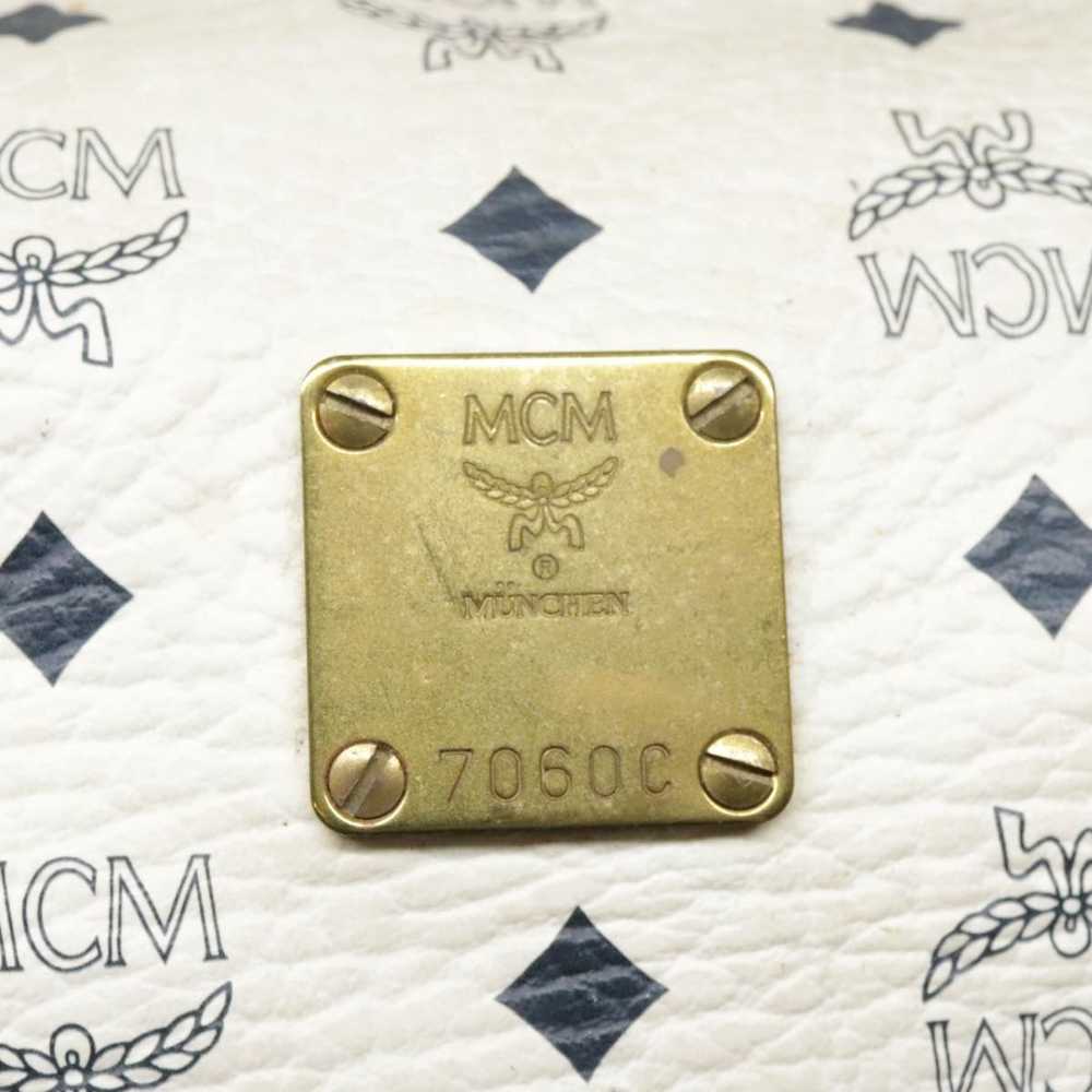 MCM MCM Vicetos Logogram Boston Bag PVC Leather W… - image 12