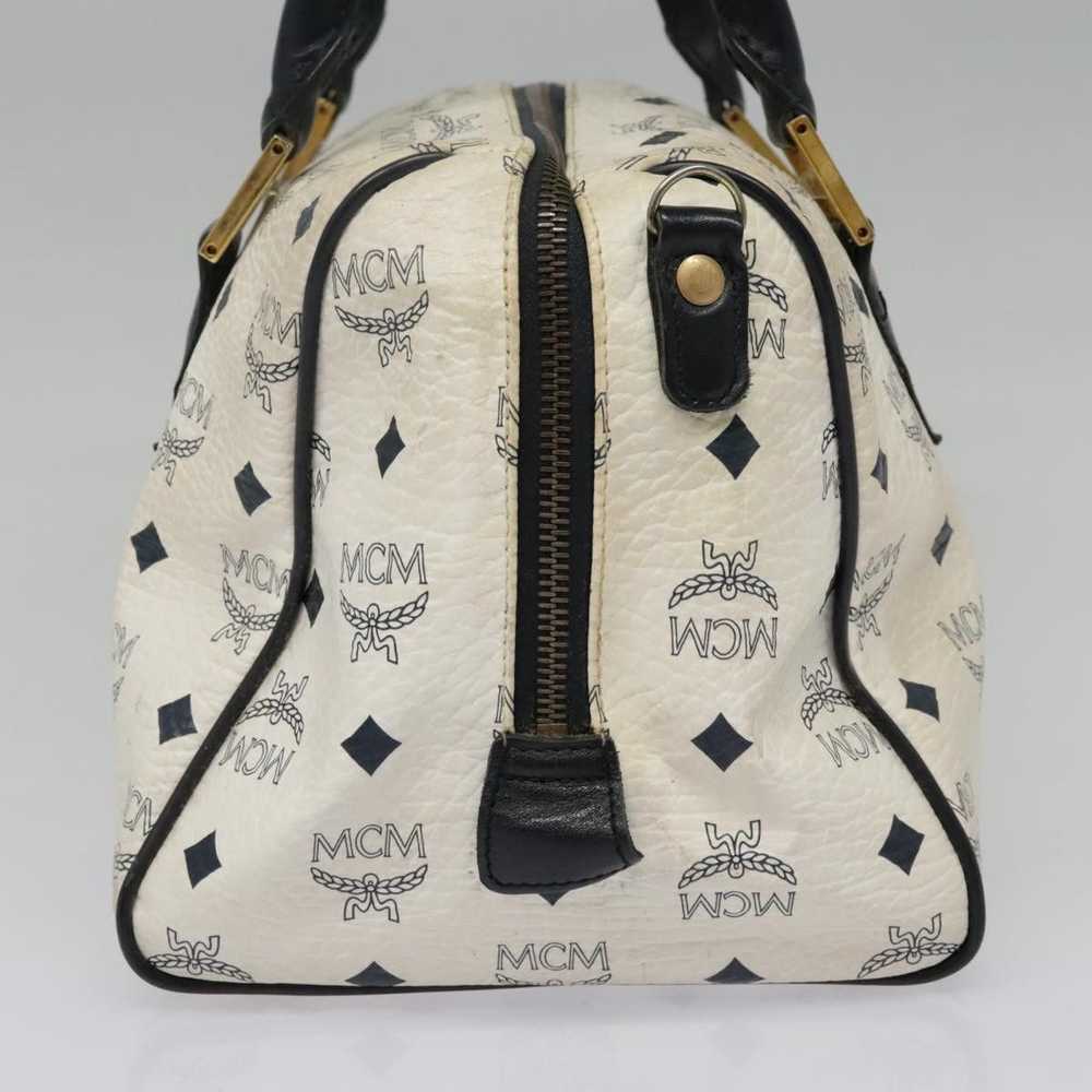 MCM MCM Vicetos Logogram Boston Bag PVC Leather W… - image 3