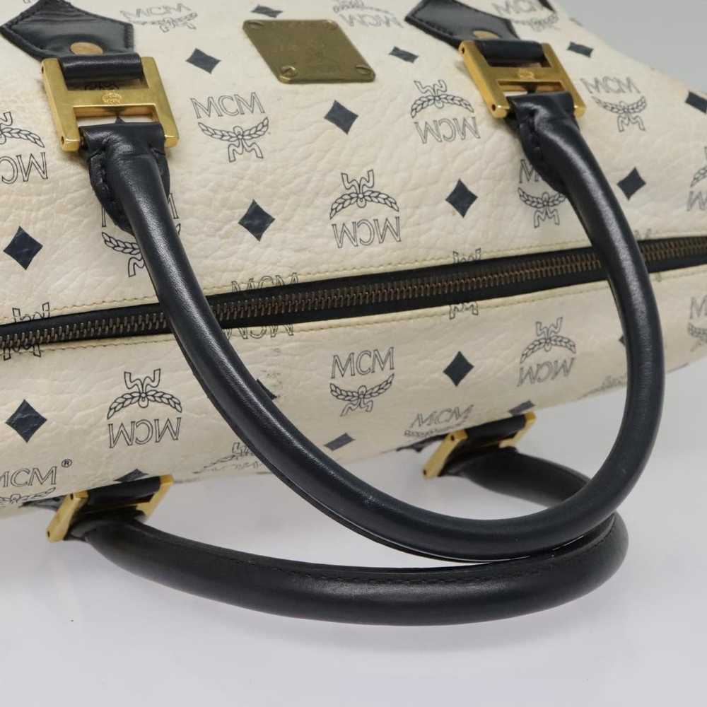 MCM MCM Vicetos Logogram Boston Bag PVC Leather W… - image 7