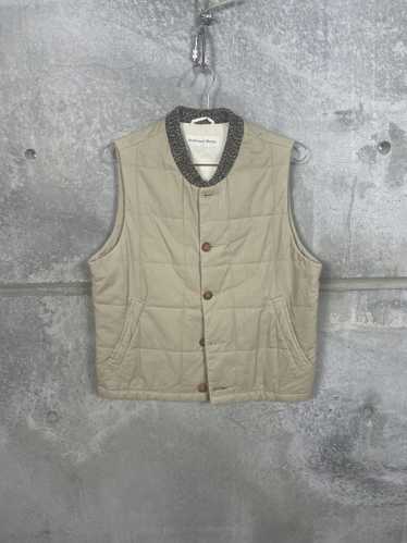 Universal Works Universal Works padded Tan Vest qu