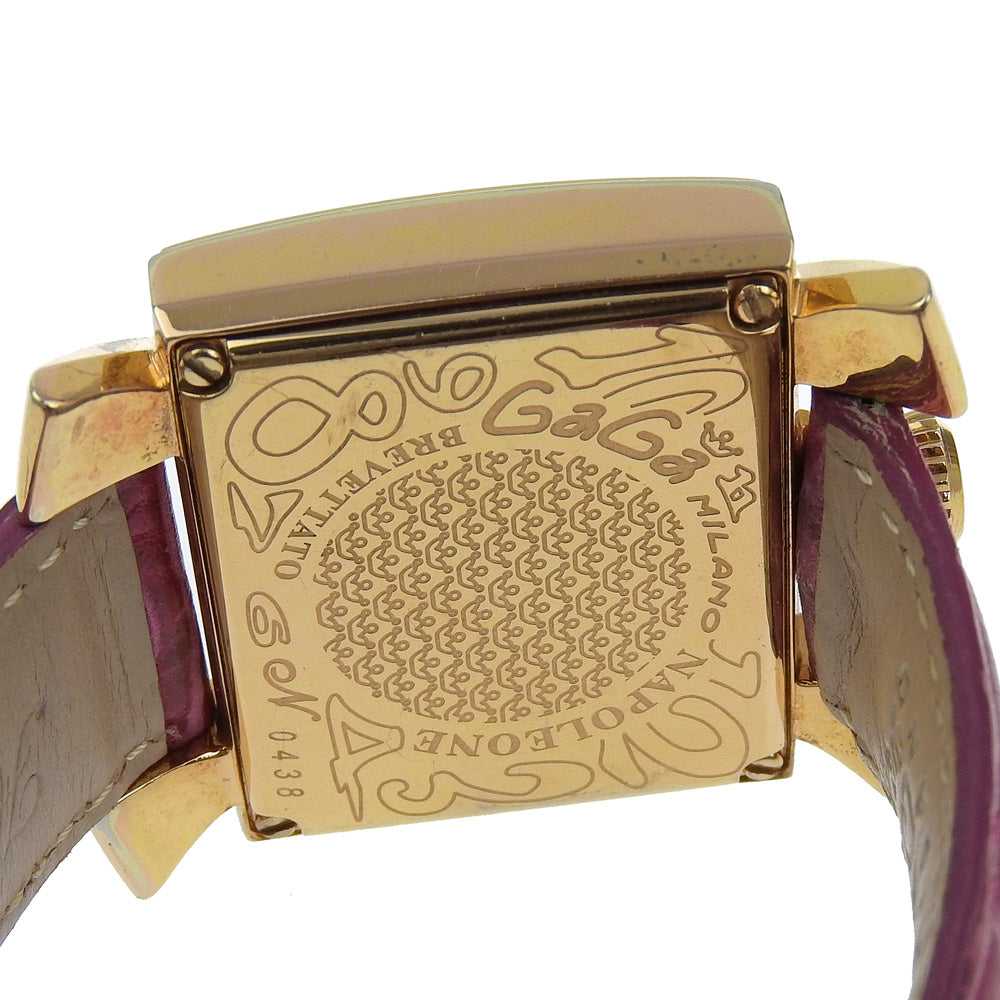 Gaga Milano Watches Quartz Plated Gold, embossed … - image 7