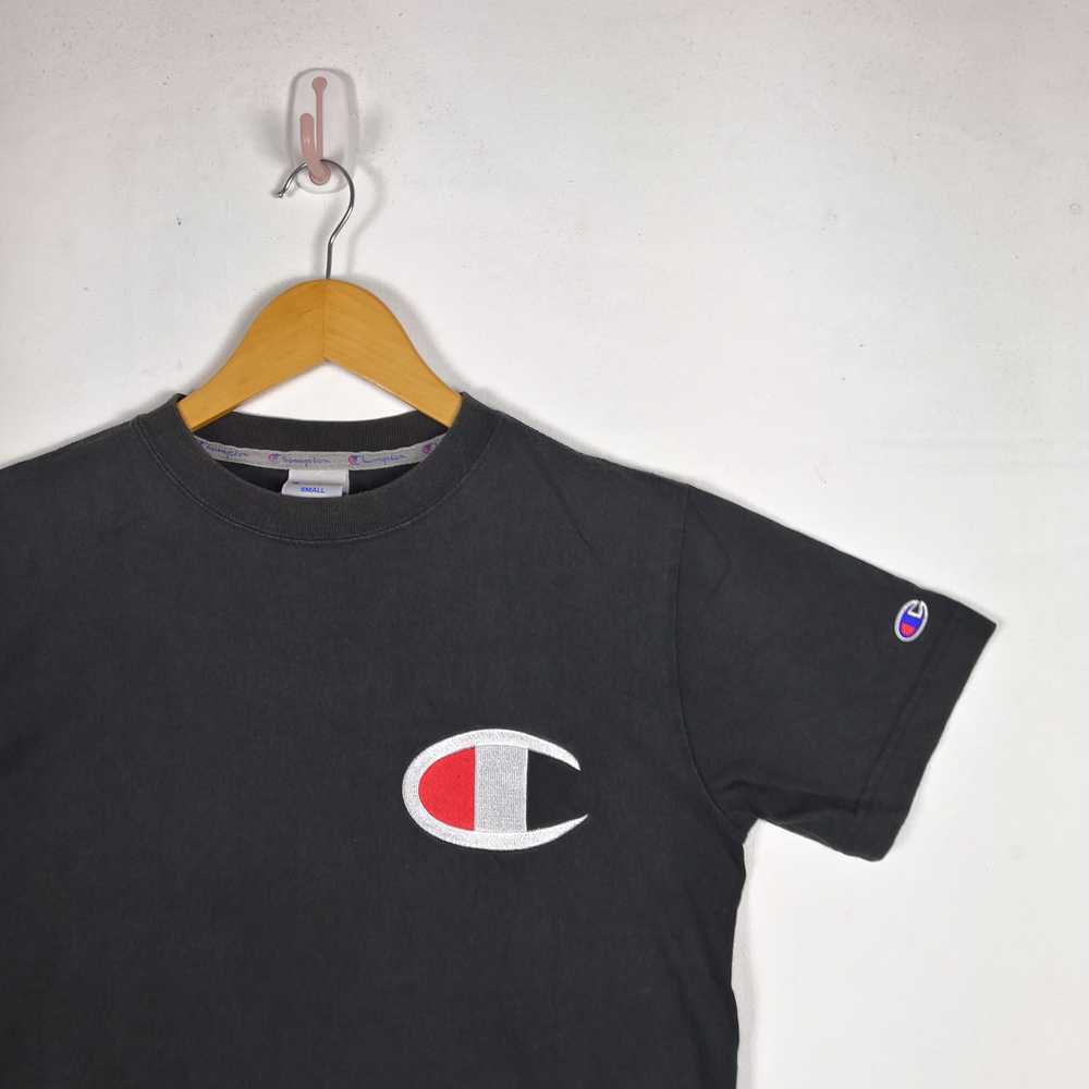 Champion × Vintage Champion T-Shirt Streetwear Ch… - image 3