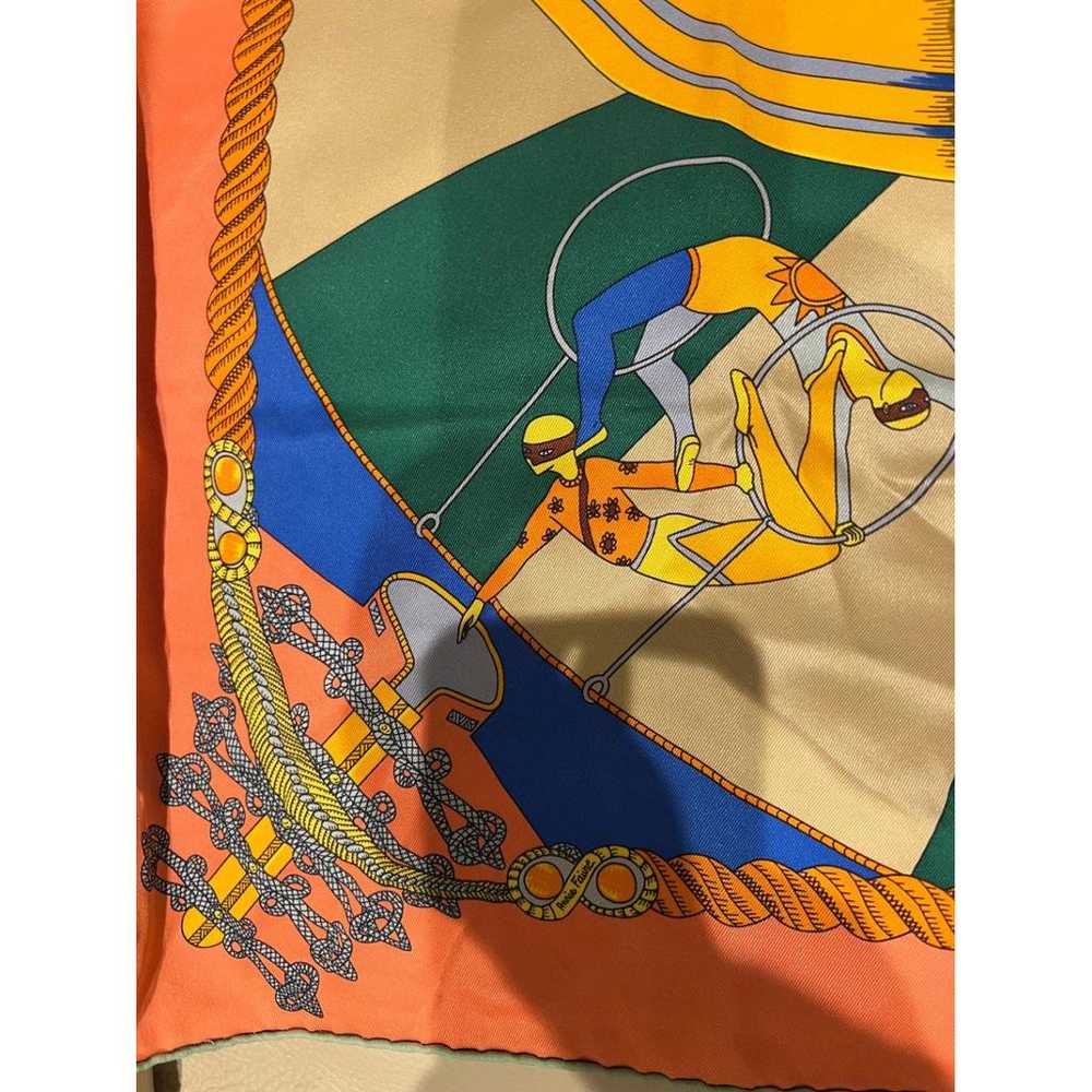 Hermès Carré 70 silk silk handkerchief - image 4