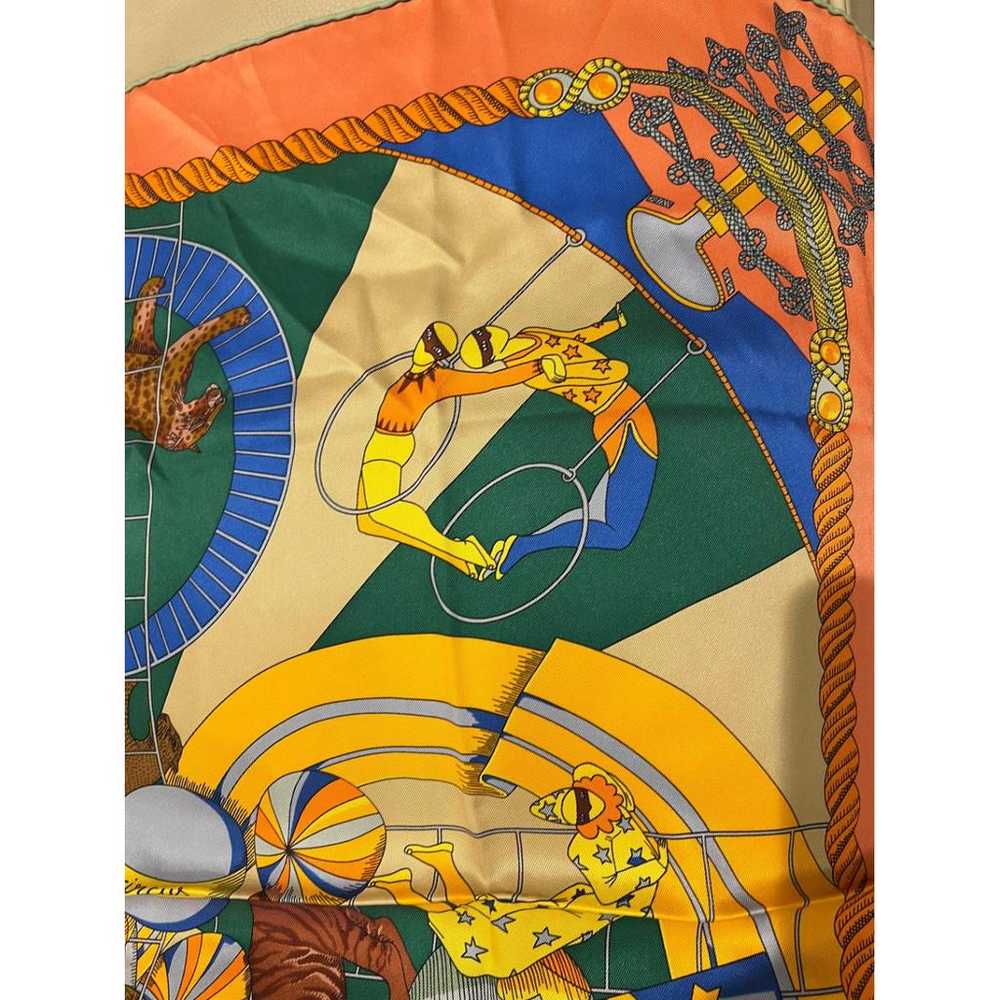 Hermès Carré 70 silk silk handkerchief - image 5