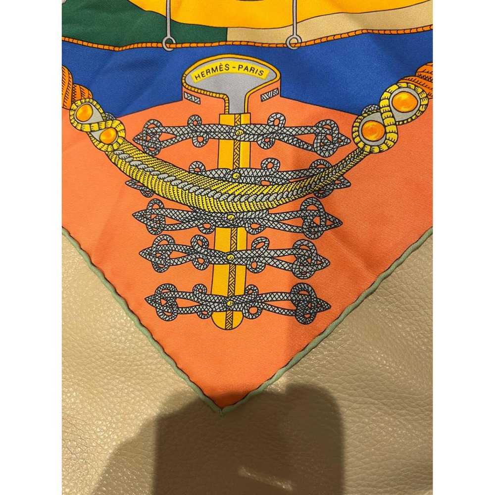 Hermès Carré 70 silk silk handkerchief - image 8