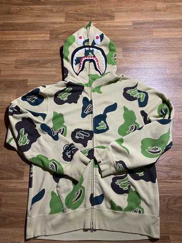 Bape DEF CAMO SHARK FULL ZIP HOODIE