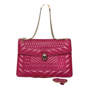 Bvlgari Serpenti leather handbag