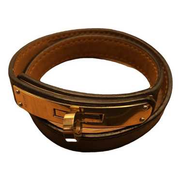 Hermès Mini Kelly Double Tour leather bracelet - image 1