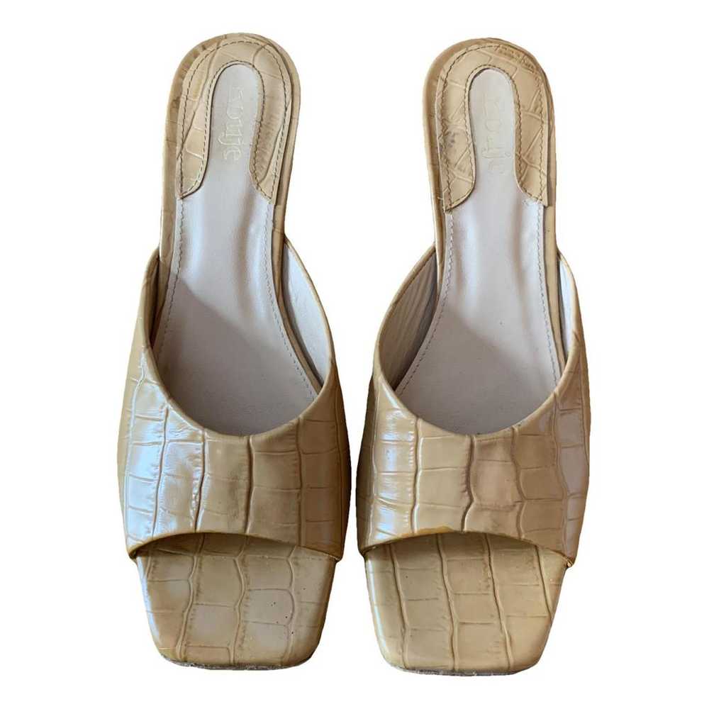 Rouje Leather mules - image 1