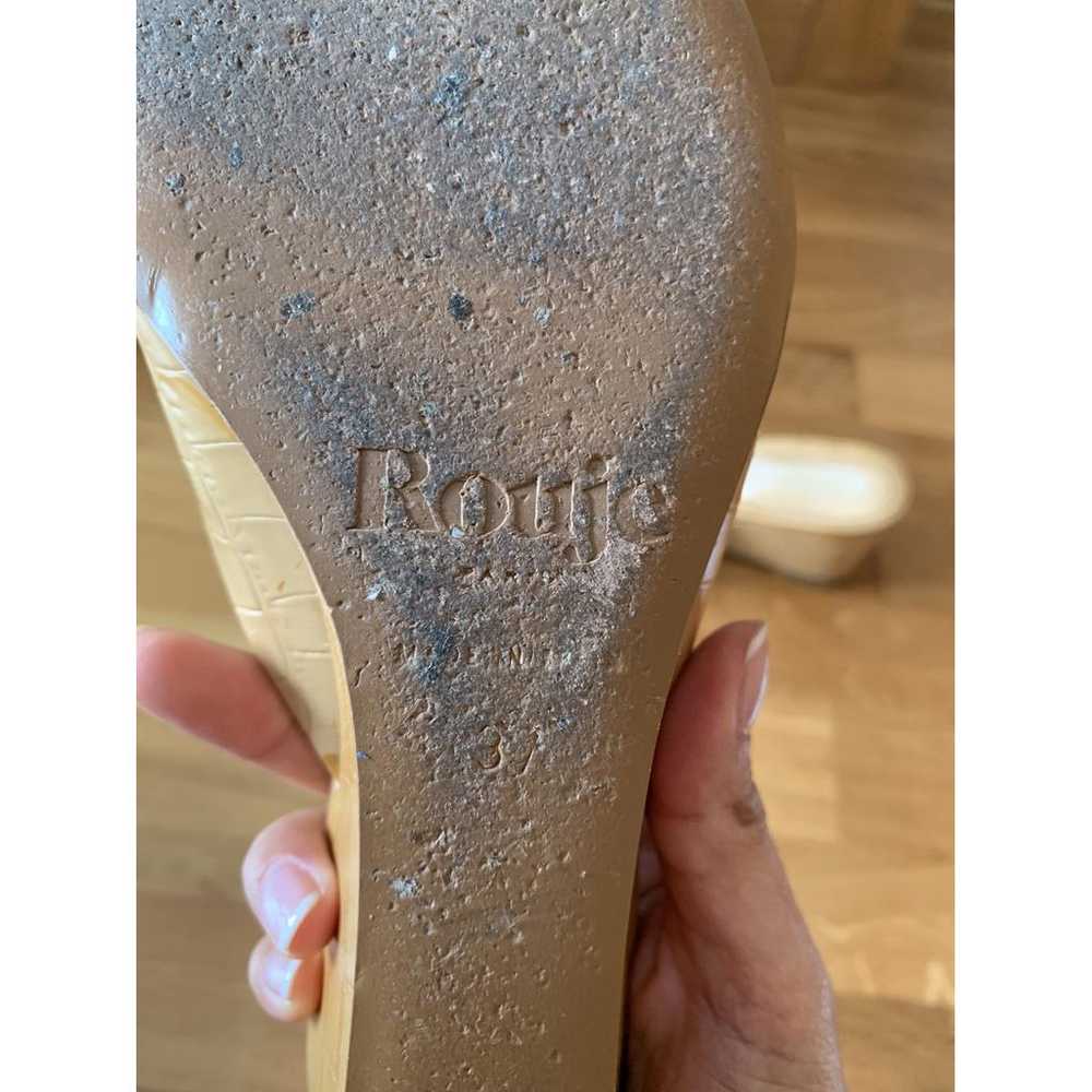 Rouje Leather mules - image 4