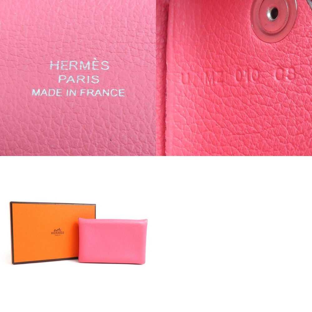 Hermes Hermes Business Card Holder/Card Case Calv… - image 5