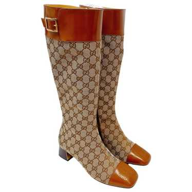 Gucci Leather boots - image 1