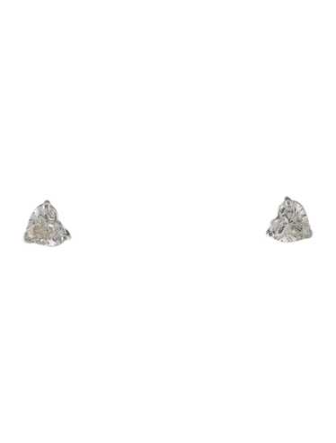 Earrings Rhodium-Plated 18K White Gold - image 1