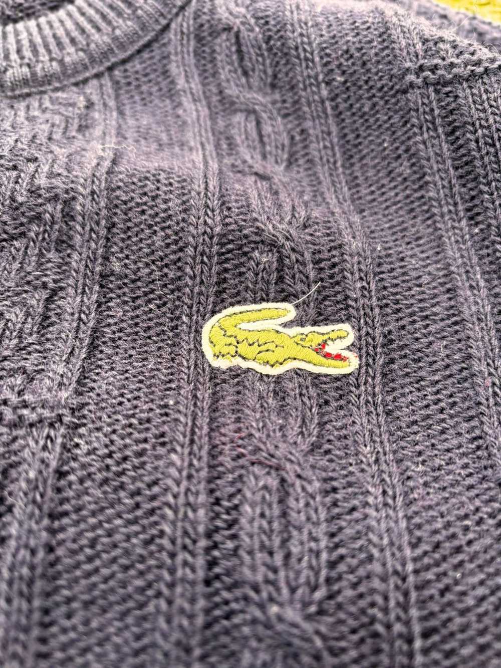 Lacoste × Streetwear × Vintage Sweater Lacoste - image 3