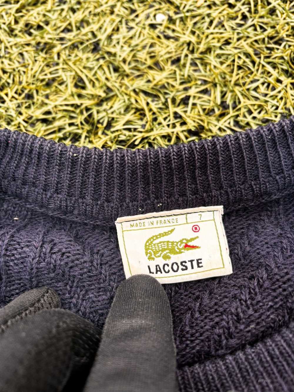 Lacoste × Streetwear × Vintage Sweater Lacoste - image 4