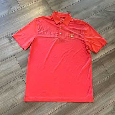 The Masters Masters Coral Athletic Polo Casual Sh… - image 1