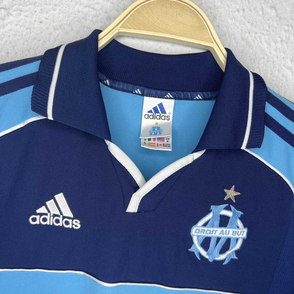 Adidas × Soccer Jersey × Vintage Olympique Marsei… - image 4