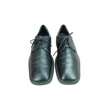 Ecco × Leather × Oxford Ecco Men's Black Leather C