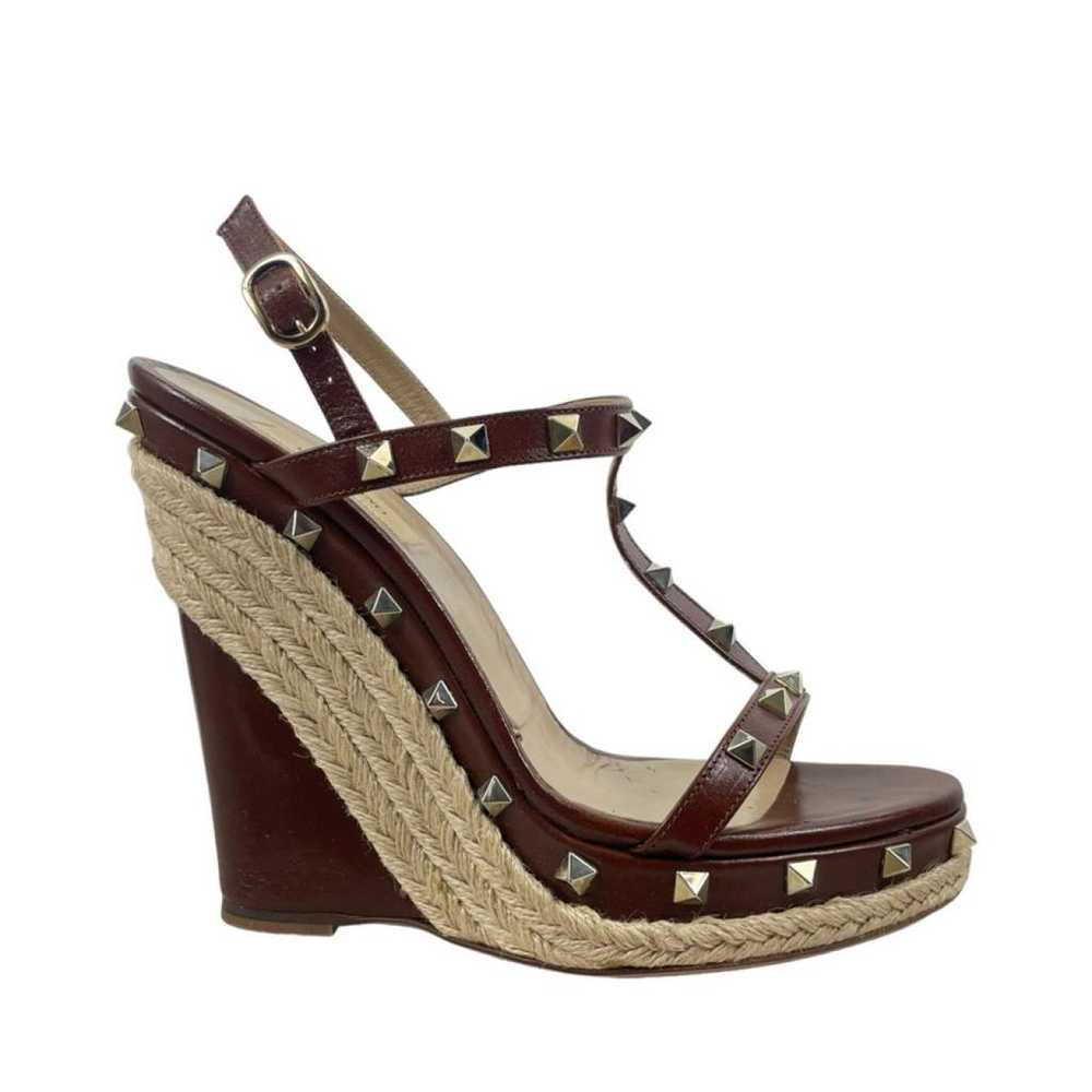 Valentino Garavani Rockstud leather sandal - image 3