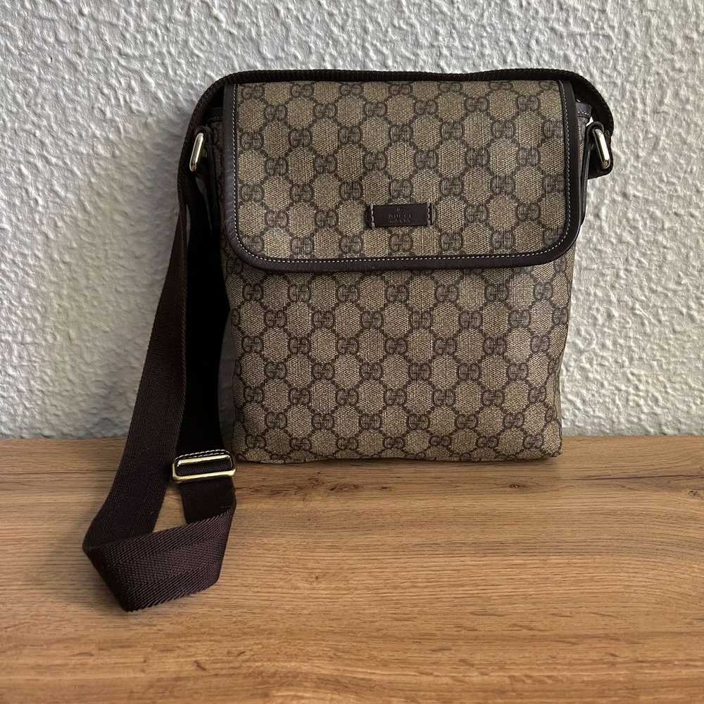 Designer × Gucci × Luxury Gucci Messenger Bag Mon… - image 2