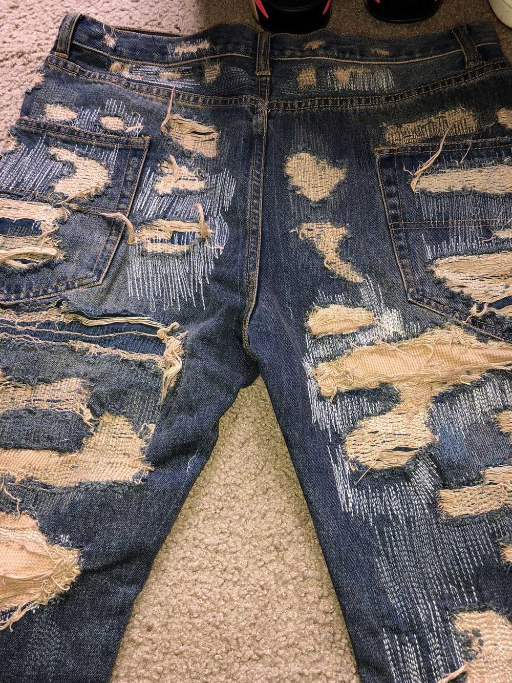 Custom Custom made undercover inspired jeans - image 3