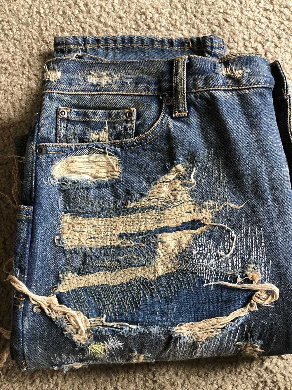 Custom Custom made undercover inspired jeans - image 7