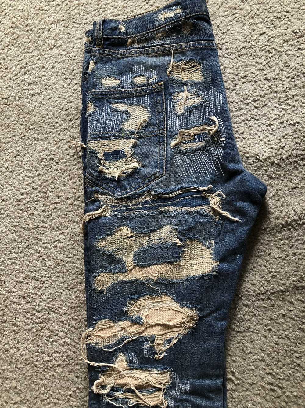 Custom Custom made undercover inspired jeans - image 9