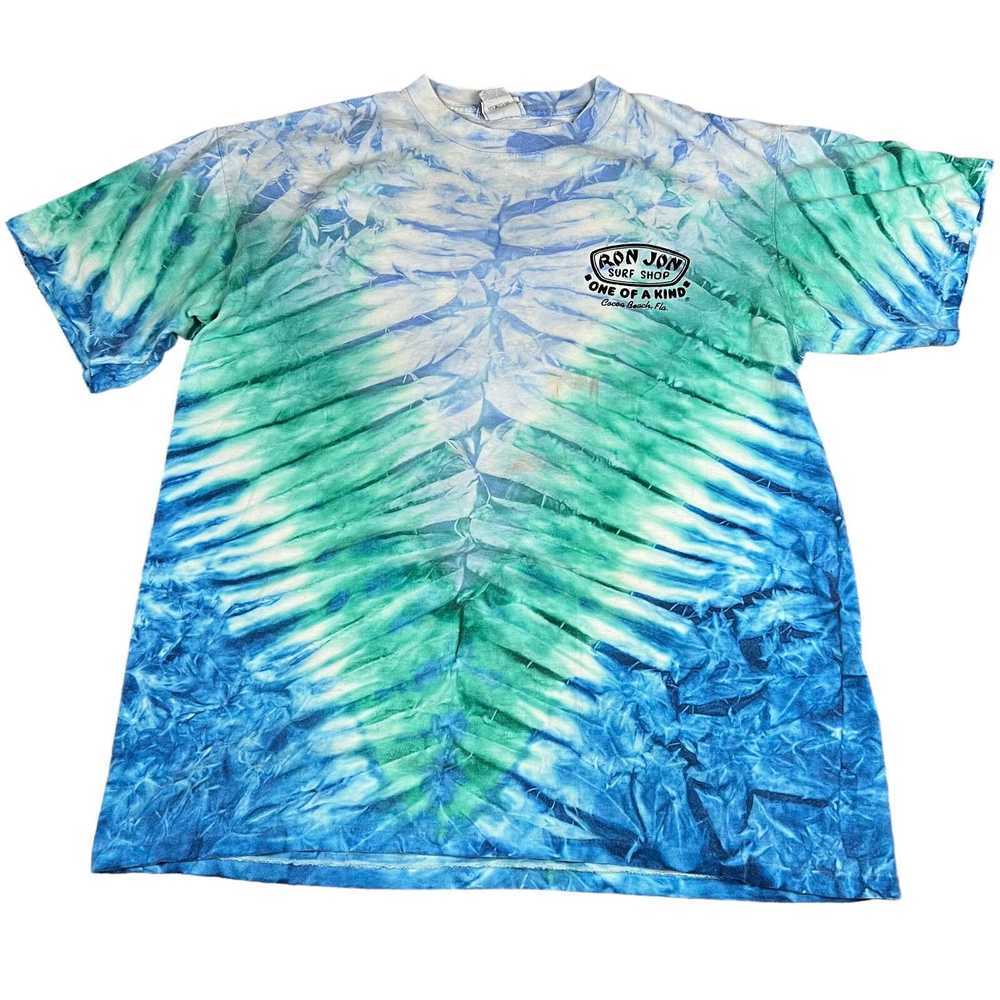 Streetwear × Vintage Vintage 90s tie dye Ron Jon … - image 4