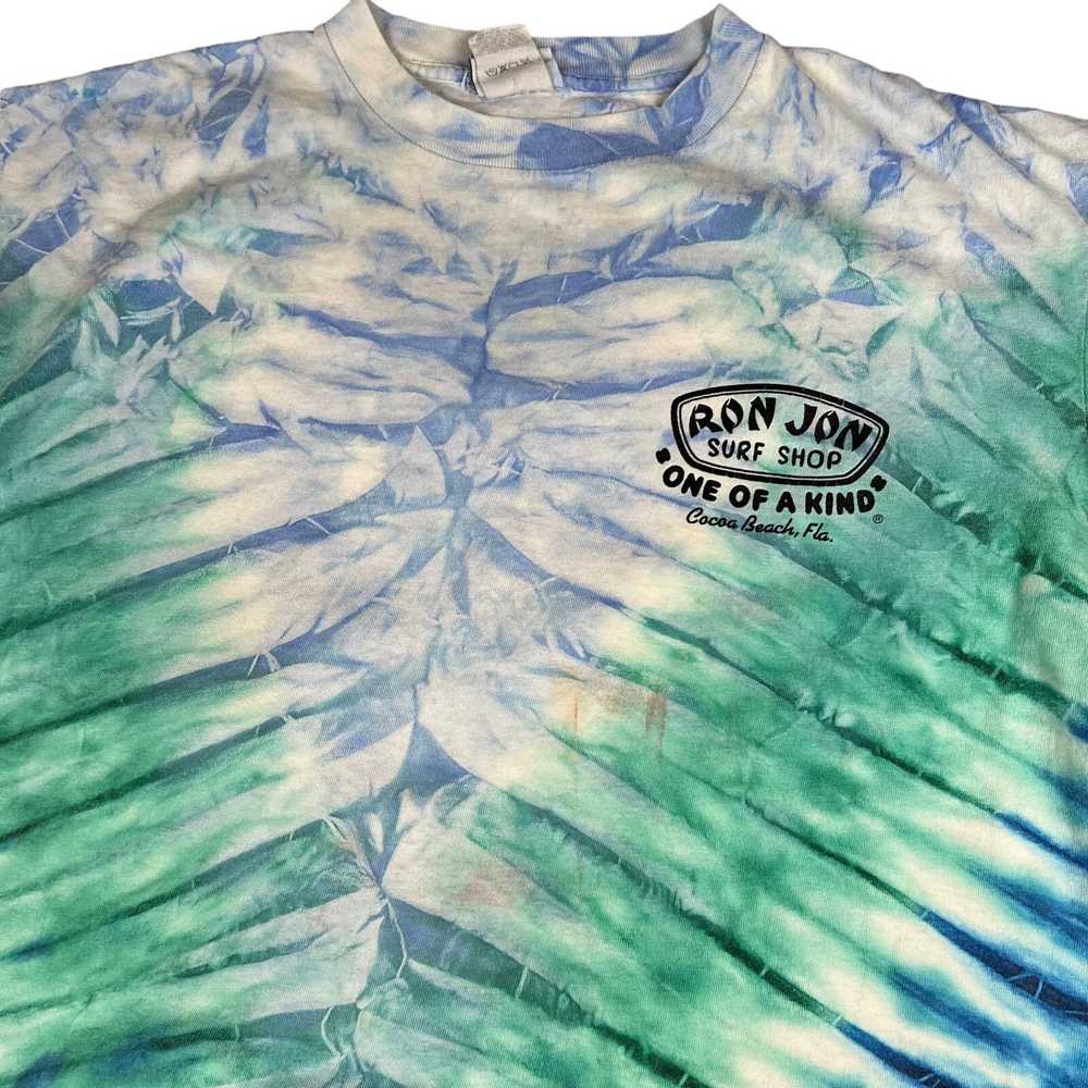 Streetwear × Vintage Vintage 90s tie dye Ron Jon … - image 6