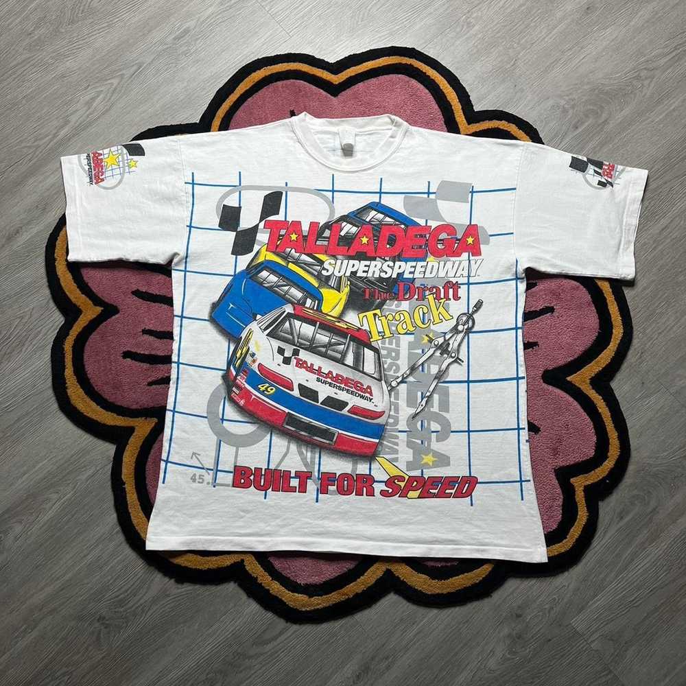 Made In Usa × NASCAR × Vintage Vintage 90’s Talla… - image 1