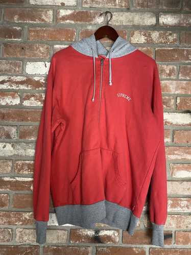 Supreme Supreme Red Zip-Up jacket - image 1