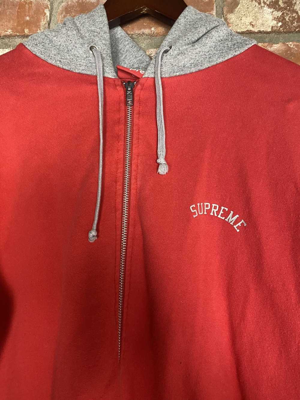 Supreme Supreme Red Zip-Up jacket - image 2