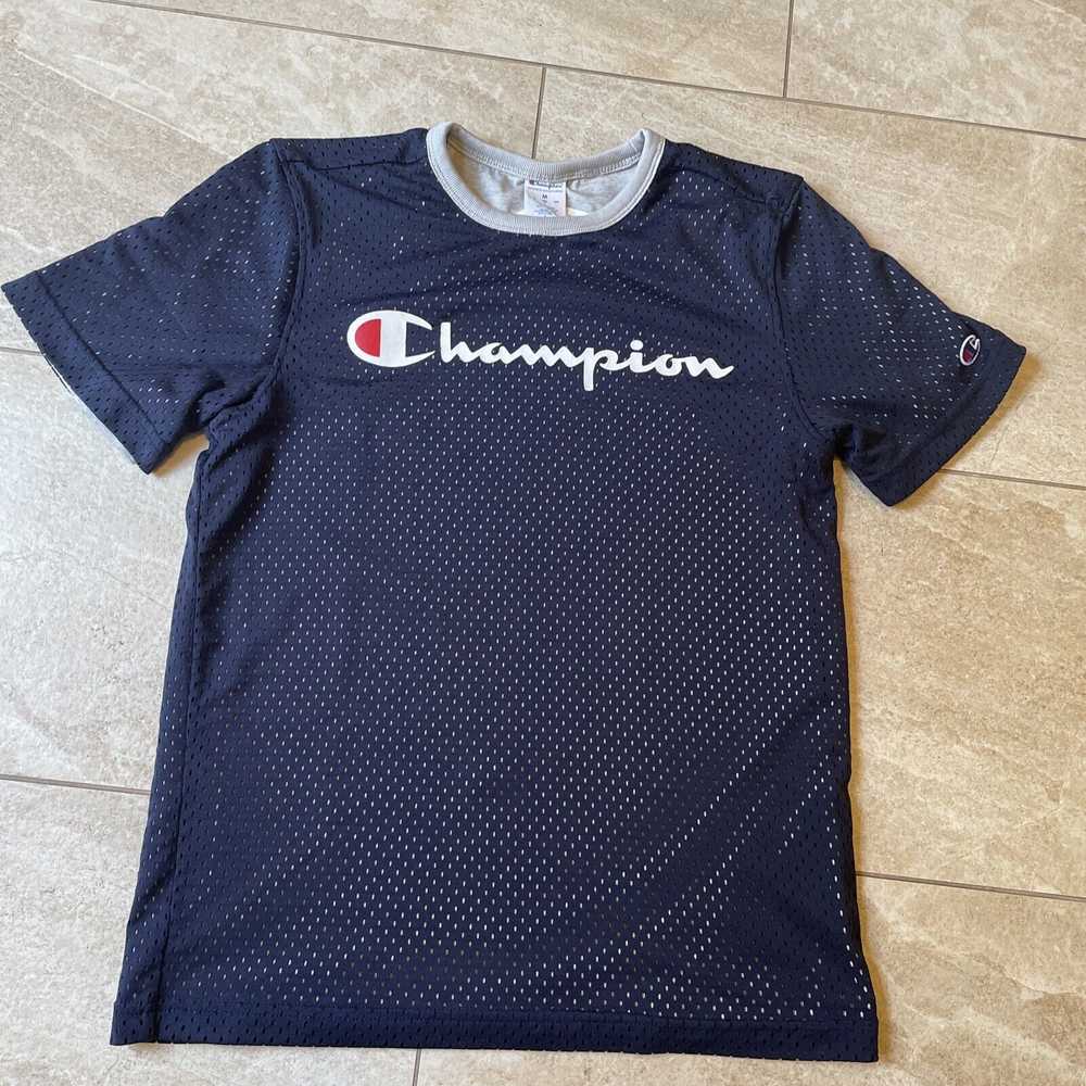 Champion Champion double layer mesh tee shir - image 1