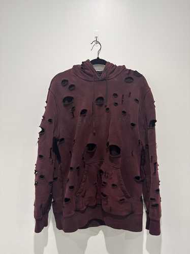 Givenchy Givenchy Destroyed Distressed Hoodie