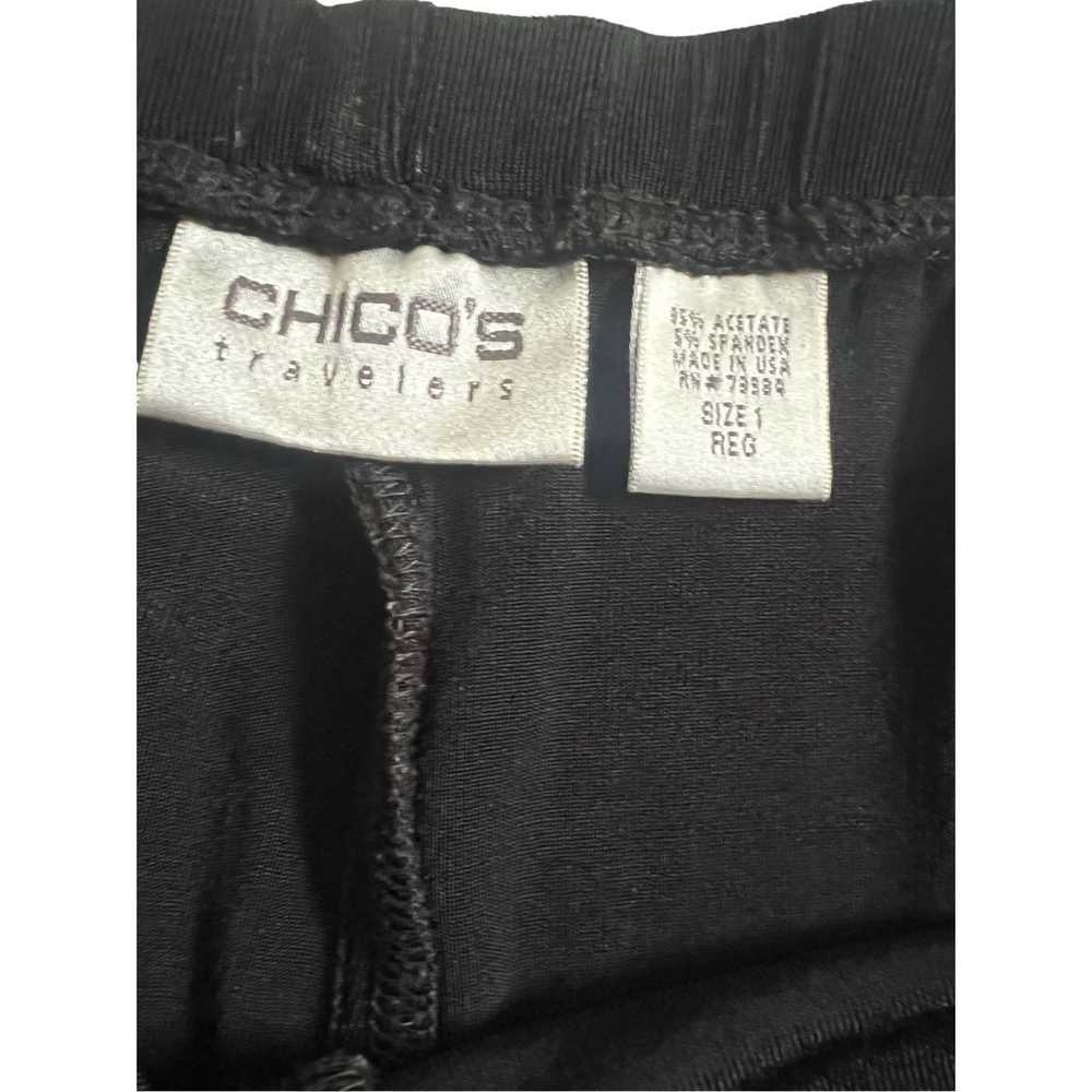 Chicos Chico's Travelers ~Woman Size 1X~ Black Fu… - image 3