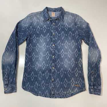 Scotch & Soda SCOTCH & SODA Men’s Blue Jean Geome… - image 1